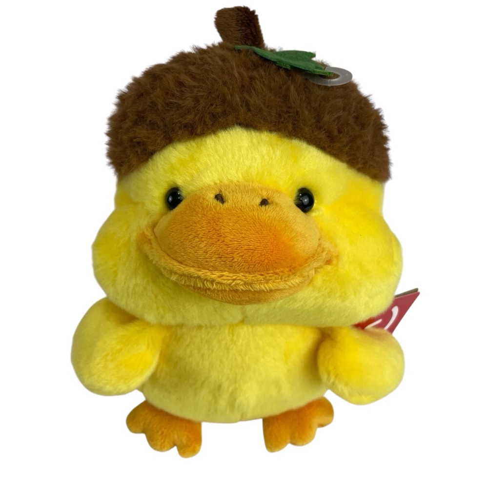 Aurora Life in a Nutshell Plush Duckling with Acorn Hat NEW